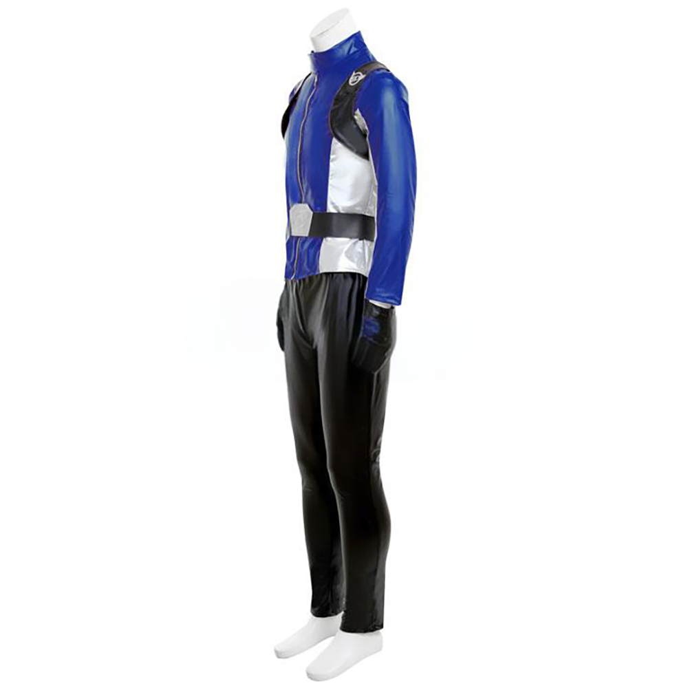 Power Rangers Beast Morphers Beast Morphers Blue Cosplay Costume