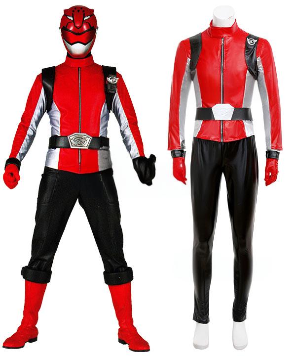 Power Rangers Beast Morphers Beast Morphers Red Cosplay Costume