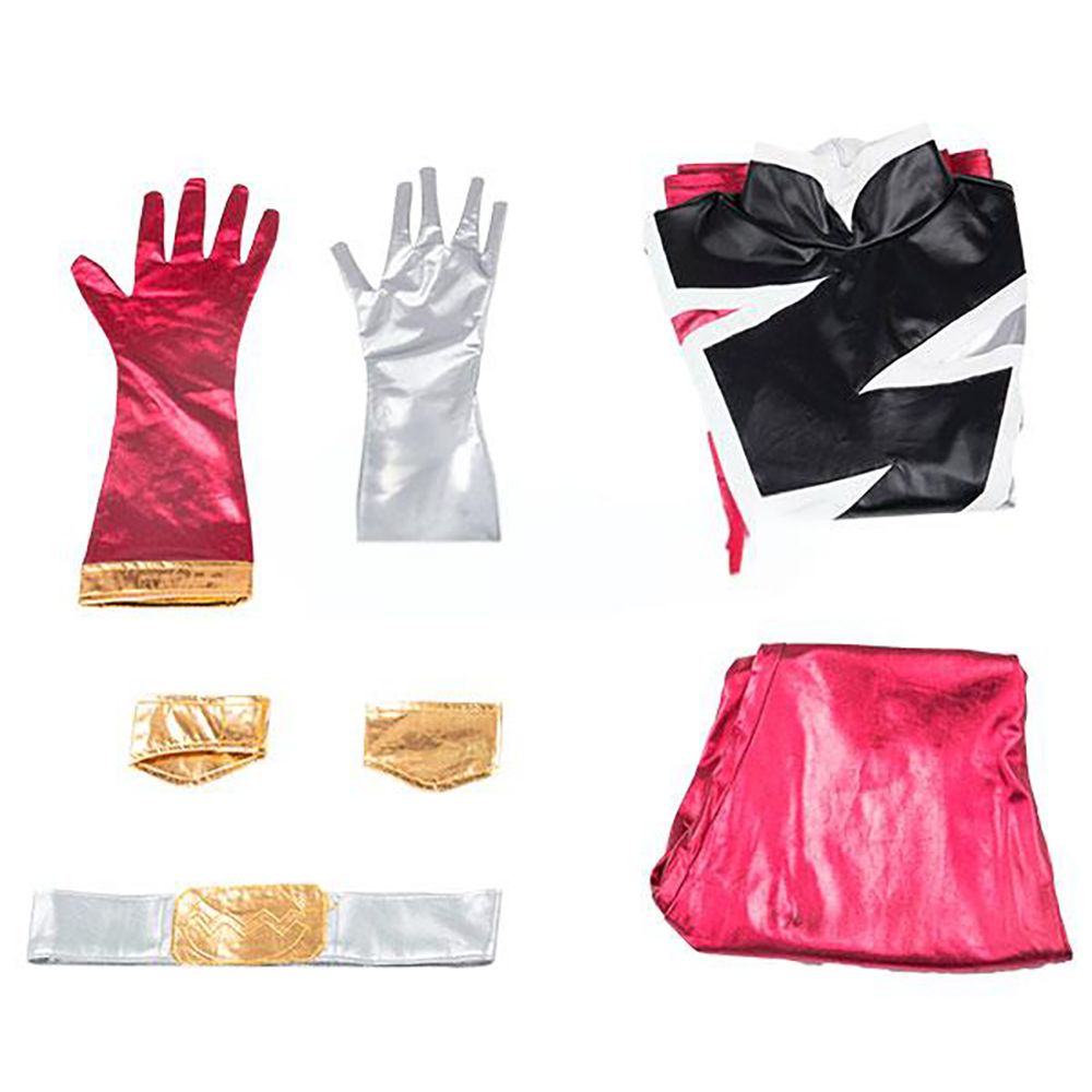 Power Rangers Dino Fury Pink Ranger Cosplay Costume