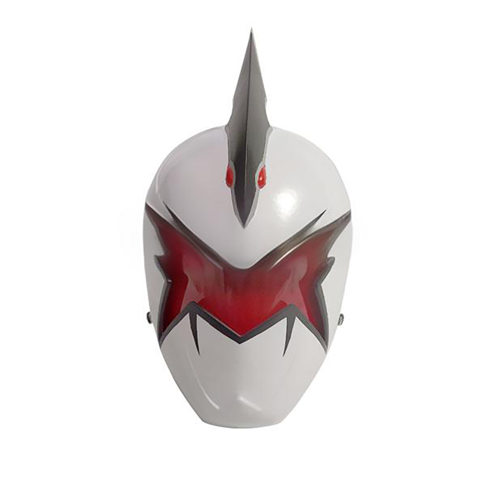 Power Rangers Dino Thunder White Dino Ranger Helmet 3D Printed Cosplay Accessory Prop