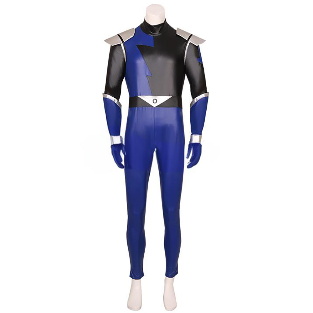 Power Rangers HyperForce HyperForce Blue Cosplay Costume