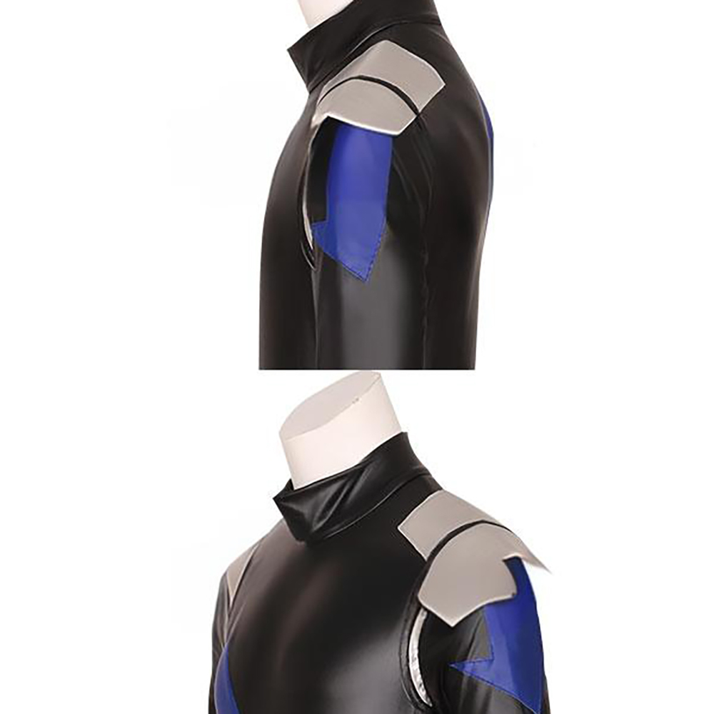 Power Rangers HyperForce HyperForce Blue Cosplay Costume