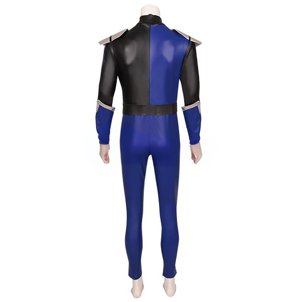 Power Rangers HyperForce HyperForce Blue Cosplay Costume