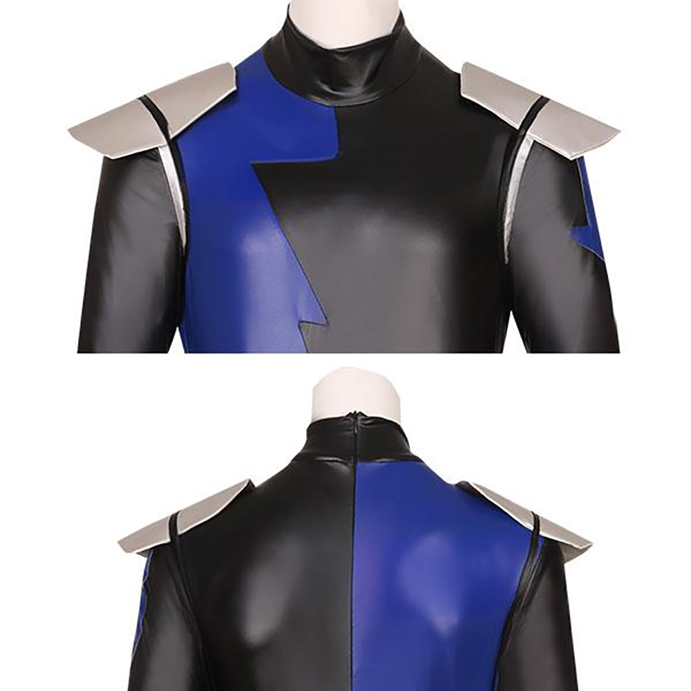 Power Rangers HyperForce HyperForce Blue Cosplay Costume