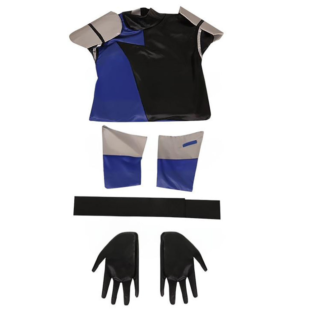 Power Rangers HyperForce HyperForce Blue Cosplay Costume