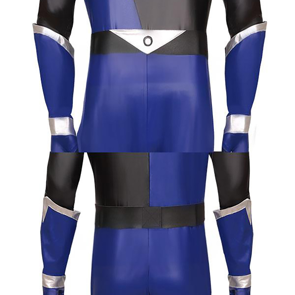 Power Rangers HyperForce HyperForce Blue Cosplay Costume