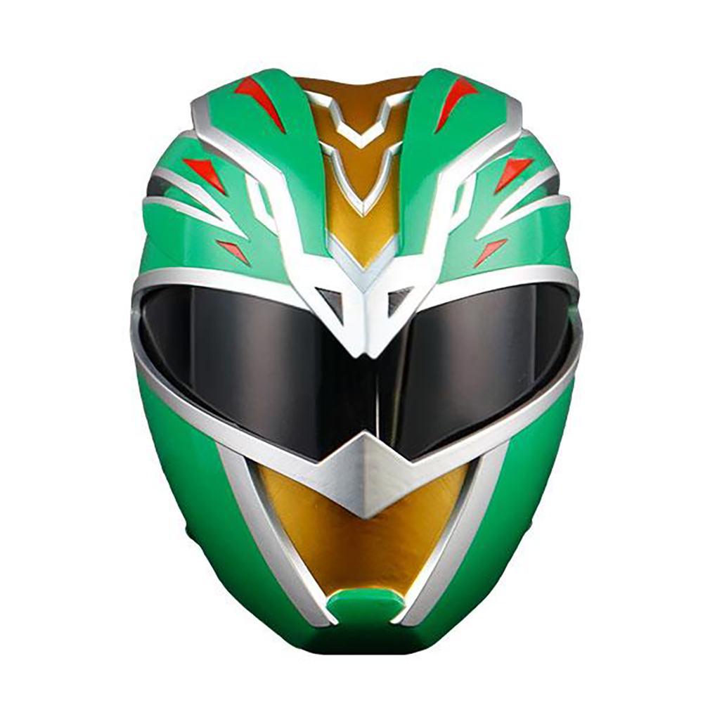 Power Rangers HyperForce HyperForce Green Helmet 3D Printed Cosplay Accessory Prop