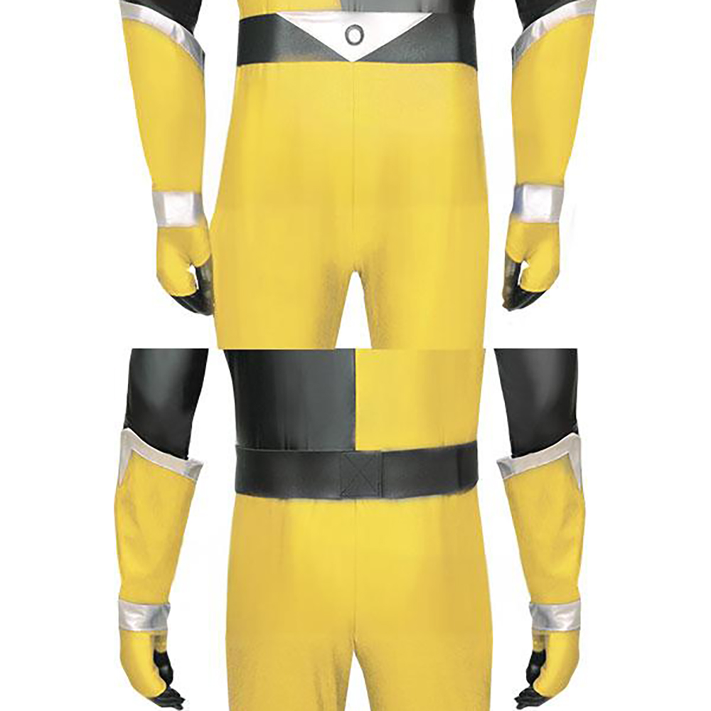 Power Rangers HyperForce HyperForce Yellow Cosplay Costume
