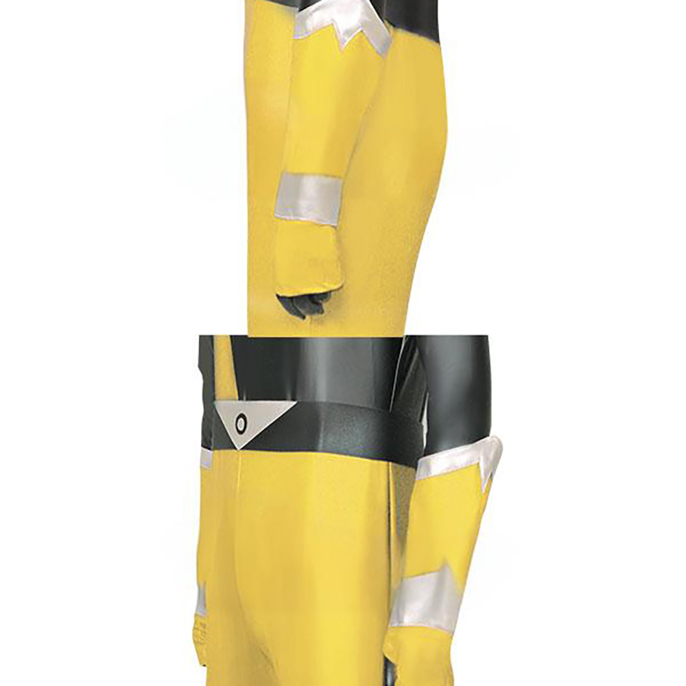 Power Rangers HyperForce HyperForce Yellow Cosplay Costume