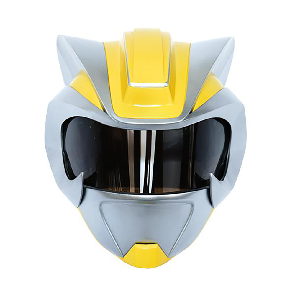 Power Rangers HyperForce HyperForce Yellow Helmet 3D Printed Cosplay Accessory Prop