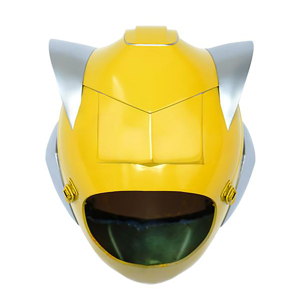 Power Rangers HyperForce HyperForce Yellow Helmet 3D Printed Cosplay Accessory Prop