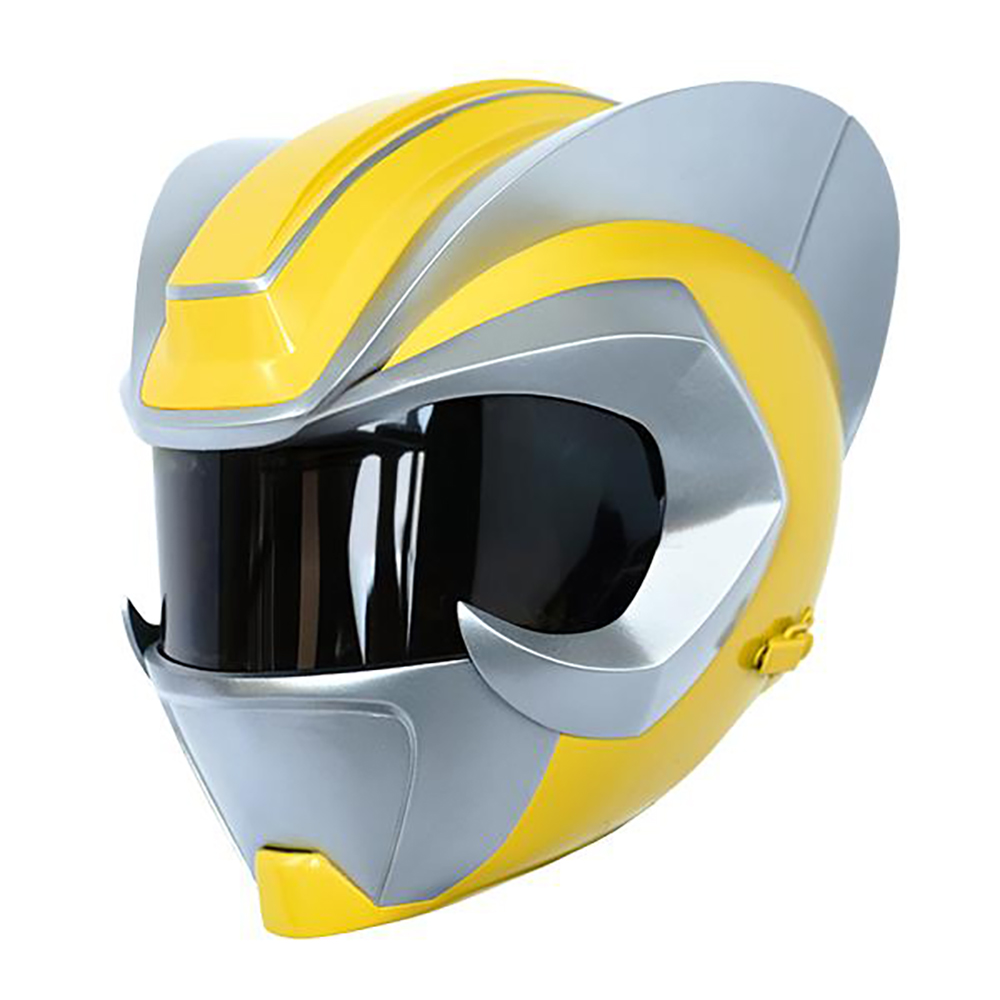Power Rangers HyperForce HyperForce Yellow Helmet 3D Printed Cosplay Accessory Prop
