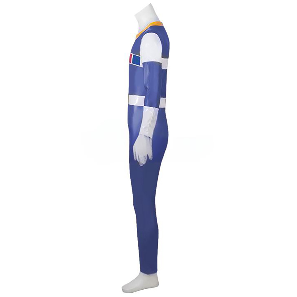 Power Rangers In Space Blue Space Ranger Cosplay Costume