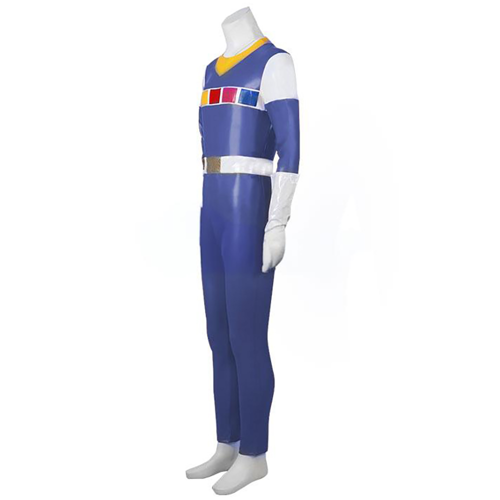Power Rangers In Space Blue Space Ranger Cosplay Costume