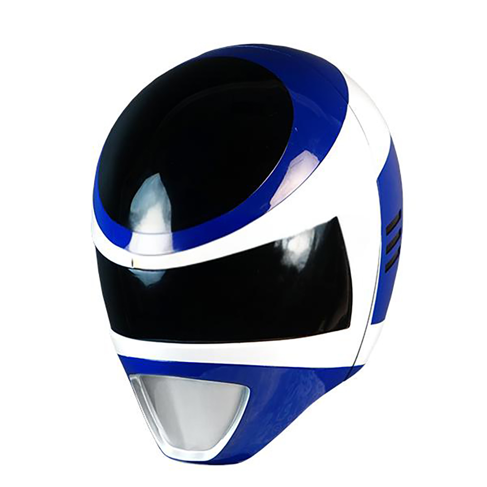 Power Rangers In Space Blue Space Ranger Helmet 3D Printed Cosplay Accessory Prop