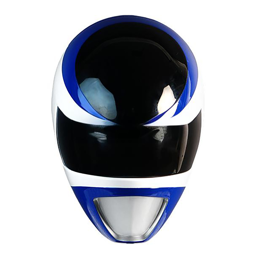 Power Rangers In Space Blue Space Ranger Helmet 3D Printed Cosplay Accessory Prop