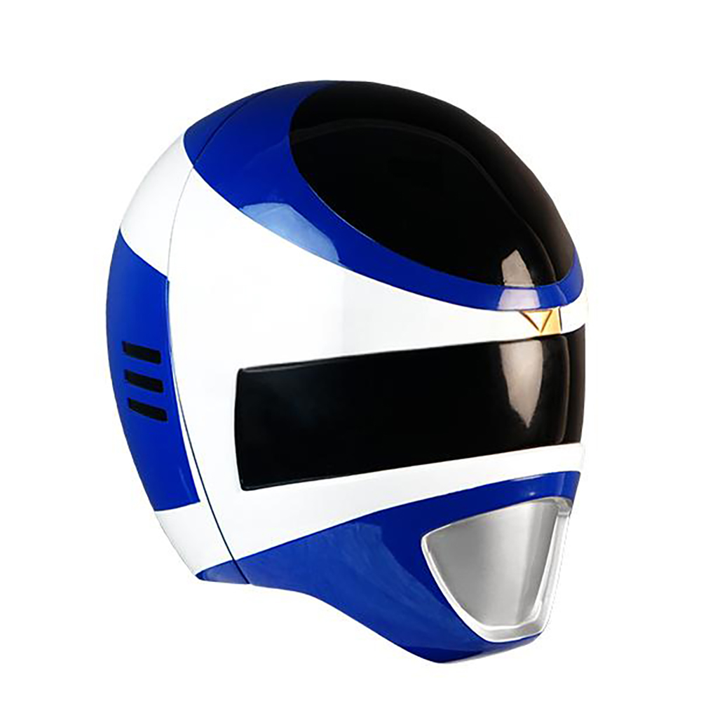 Power Rangers In Space Blue Space Ranger Helmet 3D Printed Cosplay Accessory Prop
