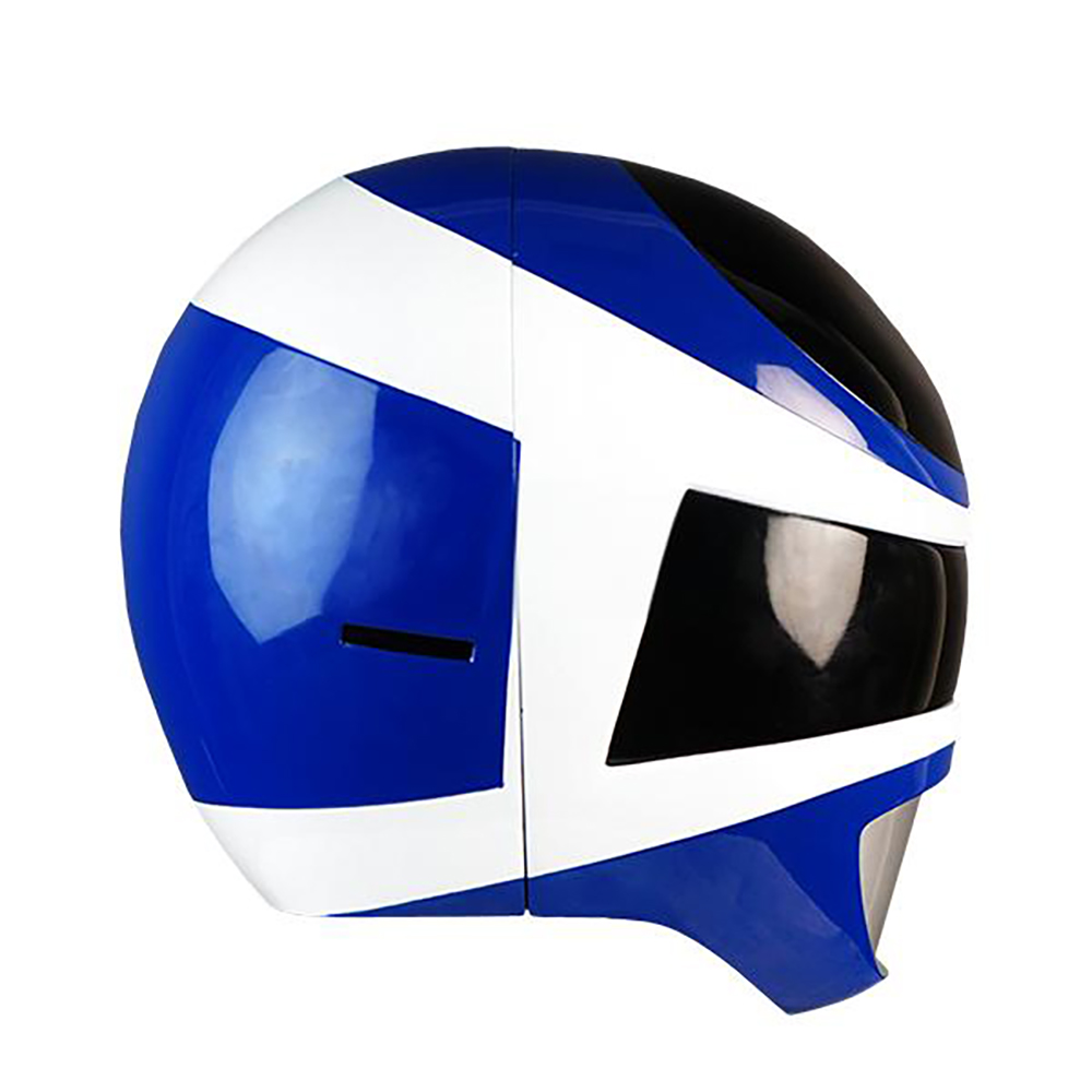Power Rangers In Space Blue Space Ranger Helmet 3D Printed Cosplay Accessory Prop