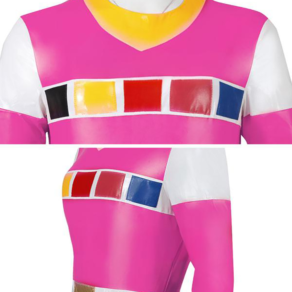 Power Rangers In Space Pink Space Ranger Cosplay Costume