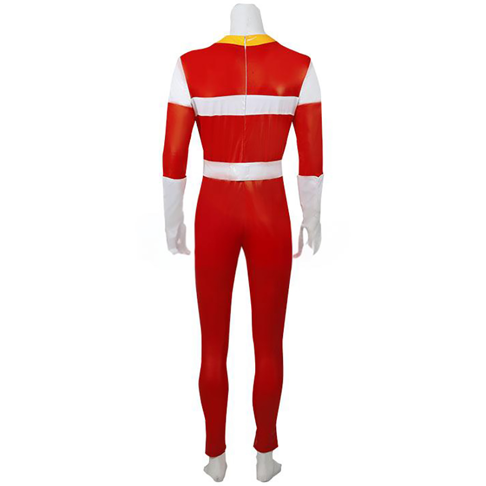 Power Rangers In Space Red Space Ranger Cosplay Costume
