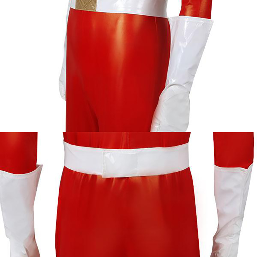 Power Rangers In Space Red Space Ranger Cosplay Costume