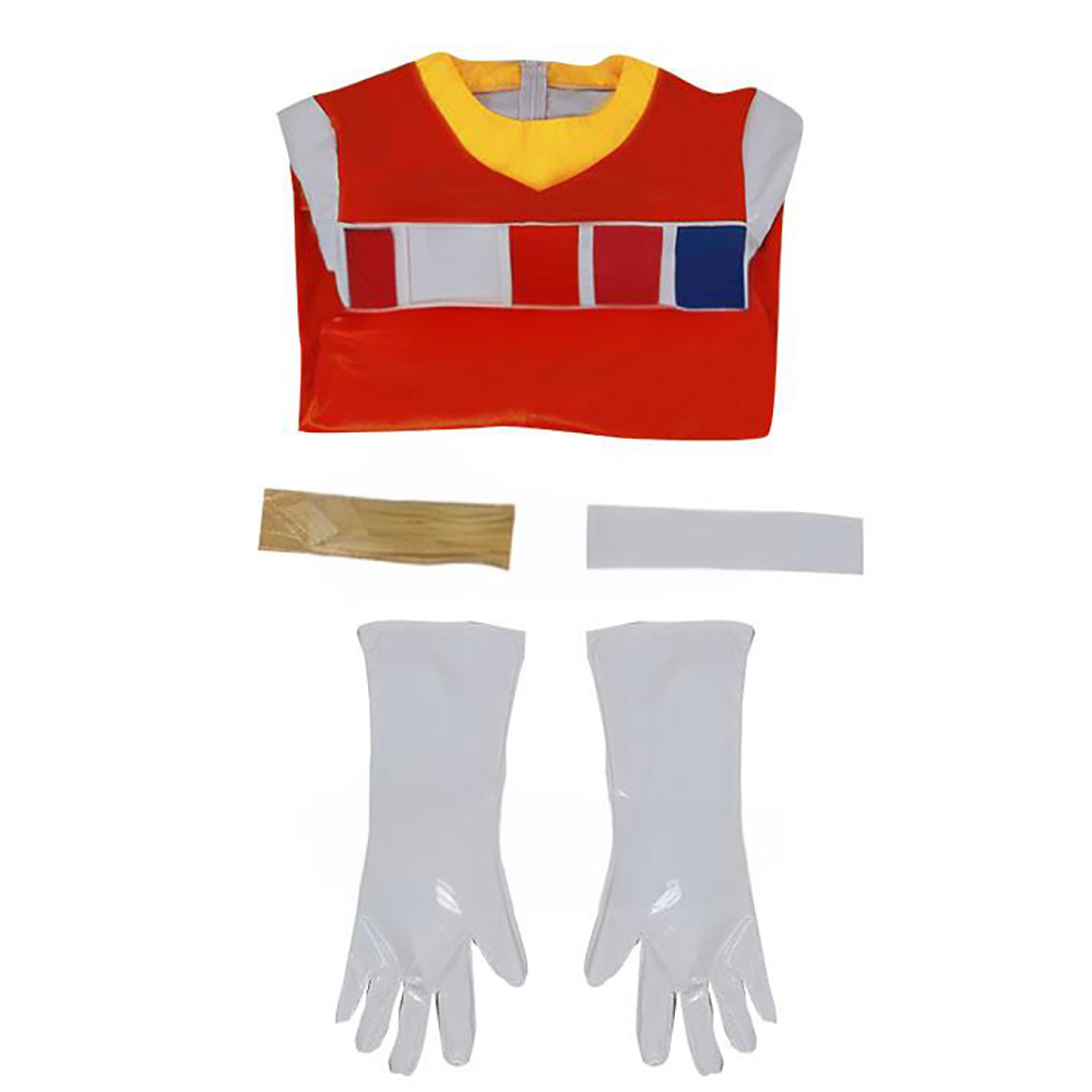 Power Rangers In Space Red Space Ranger Cosplay Costume