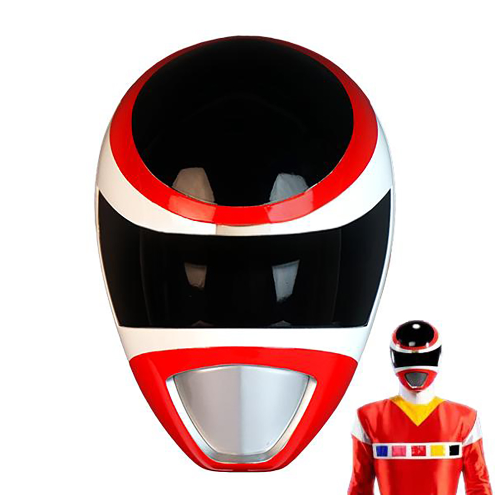Power Rangers In Space Red Space Ranger Helmet 3D Printed Cosplay Accessory Prop