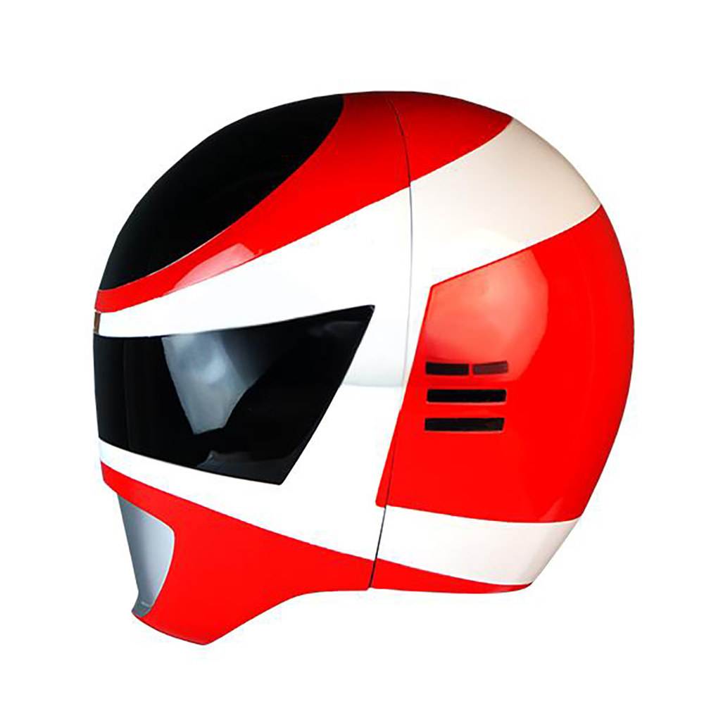 Power Rangers In Space Red Space Ranger Helmet 3D Printed Cosplay Accessory Prop