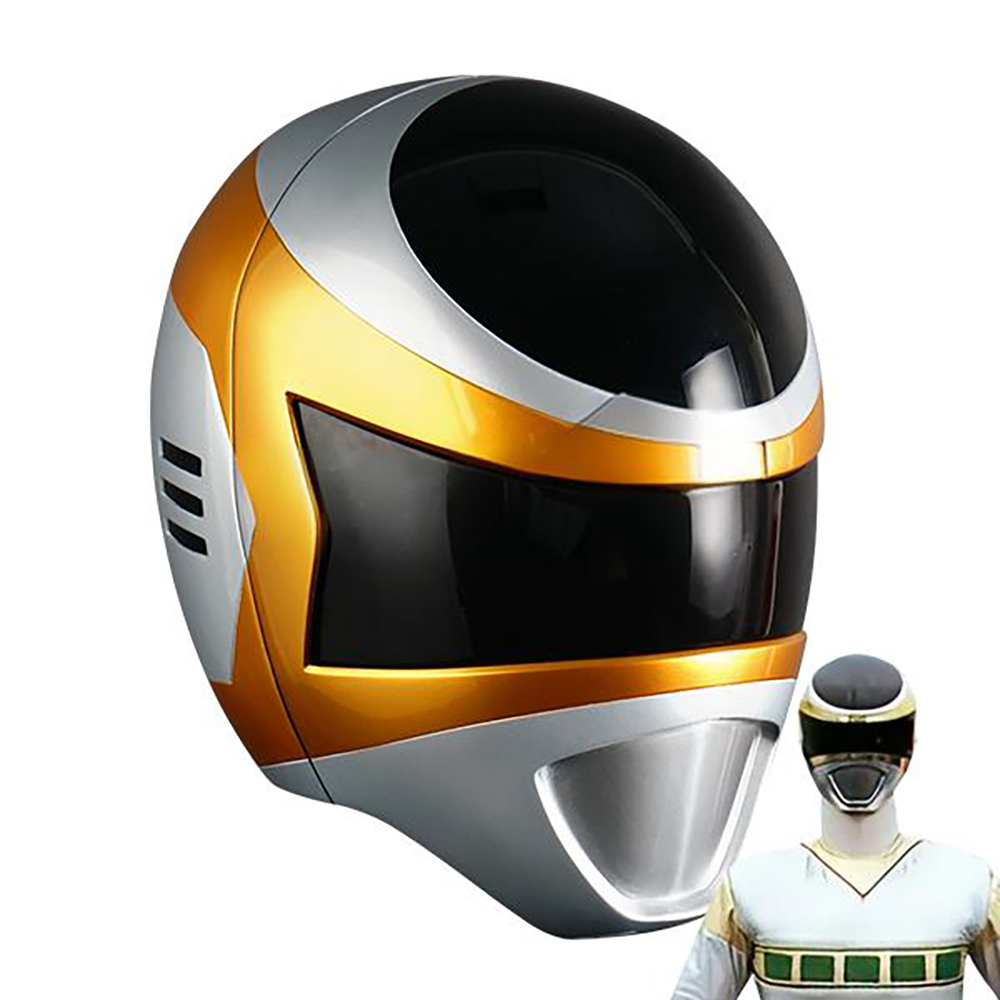 Power Rangers In Space Silver Space Ranger Helmet 3D Printed Cosplay Accessory Prop