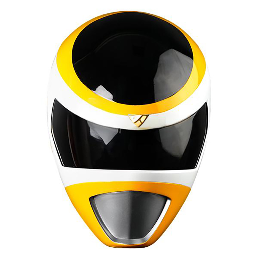Power Rangers In Space Yellow Space Ranger Helmet 3D Printed Cosplay Accessory Prop