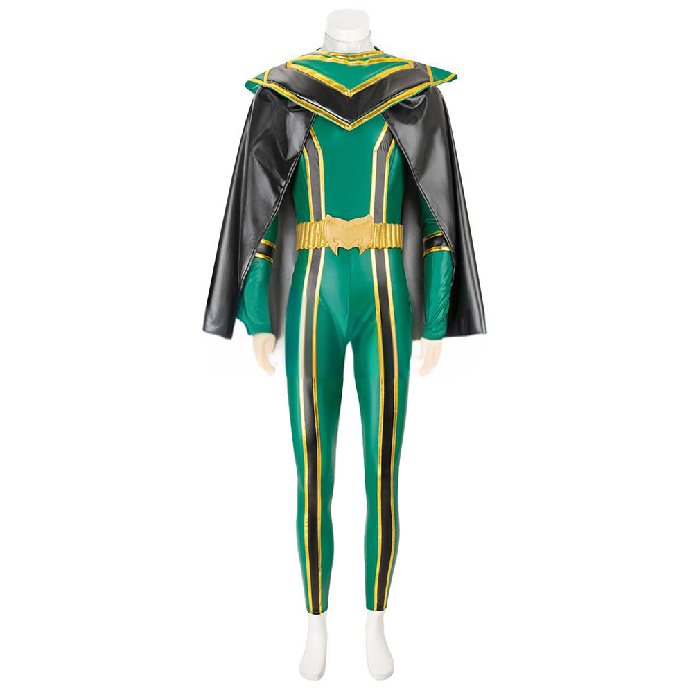 Power Rangers Mystic Force Green Mystic Ranger Cosplay Costume