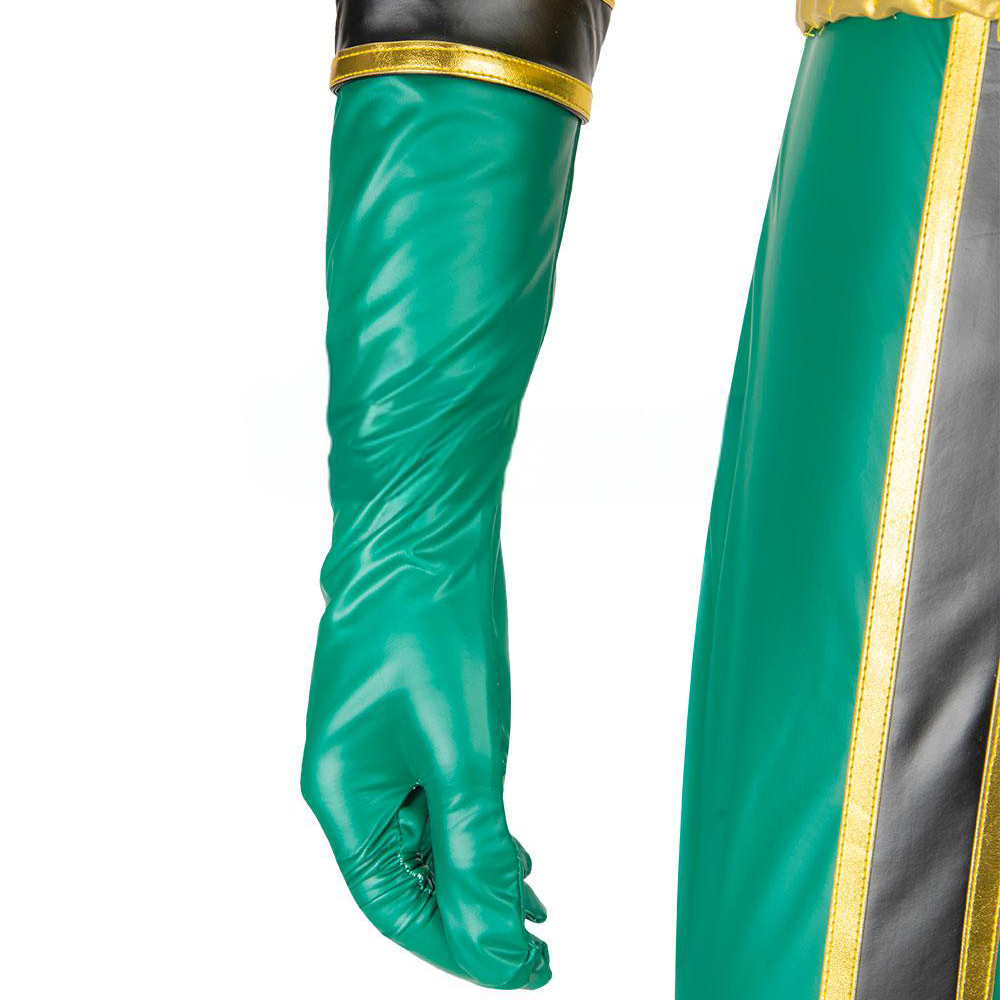 Power Rangers Mystic Force Green Mystic Ranger Cosplay Costume