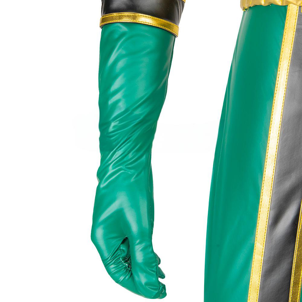 Power Rangers Mystic Force Green Mystic Ranger Cosplay Costume