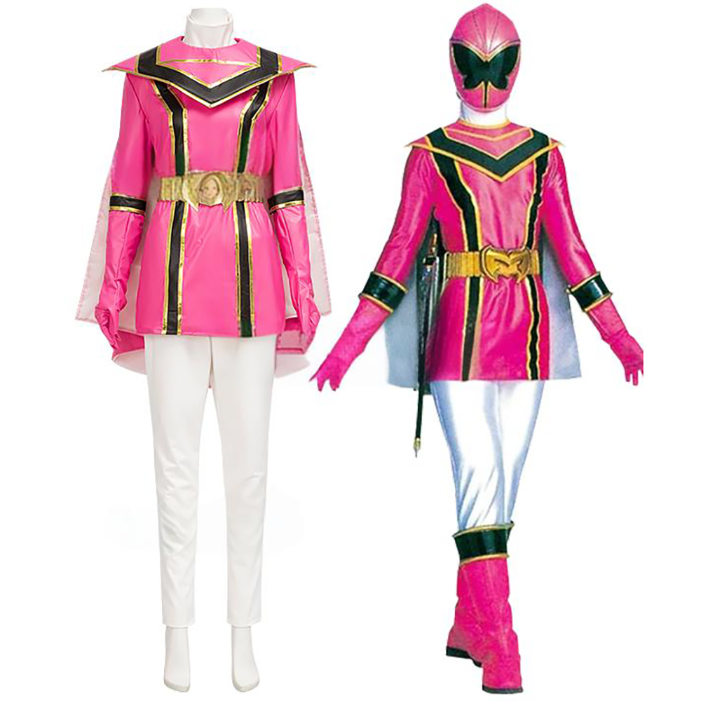 Power Rangers Mystic Force Pink Mystic Ranger Cosplay Costume
