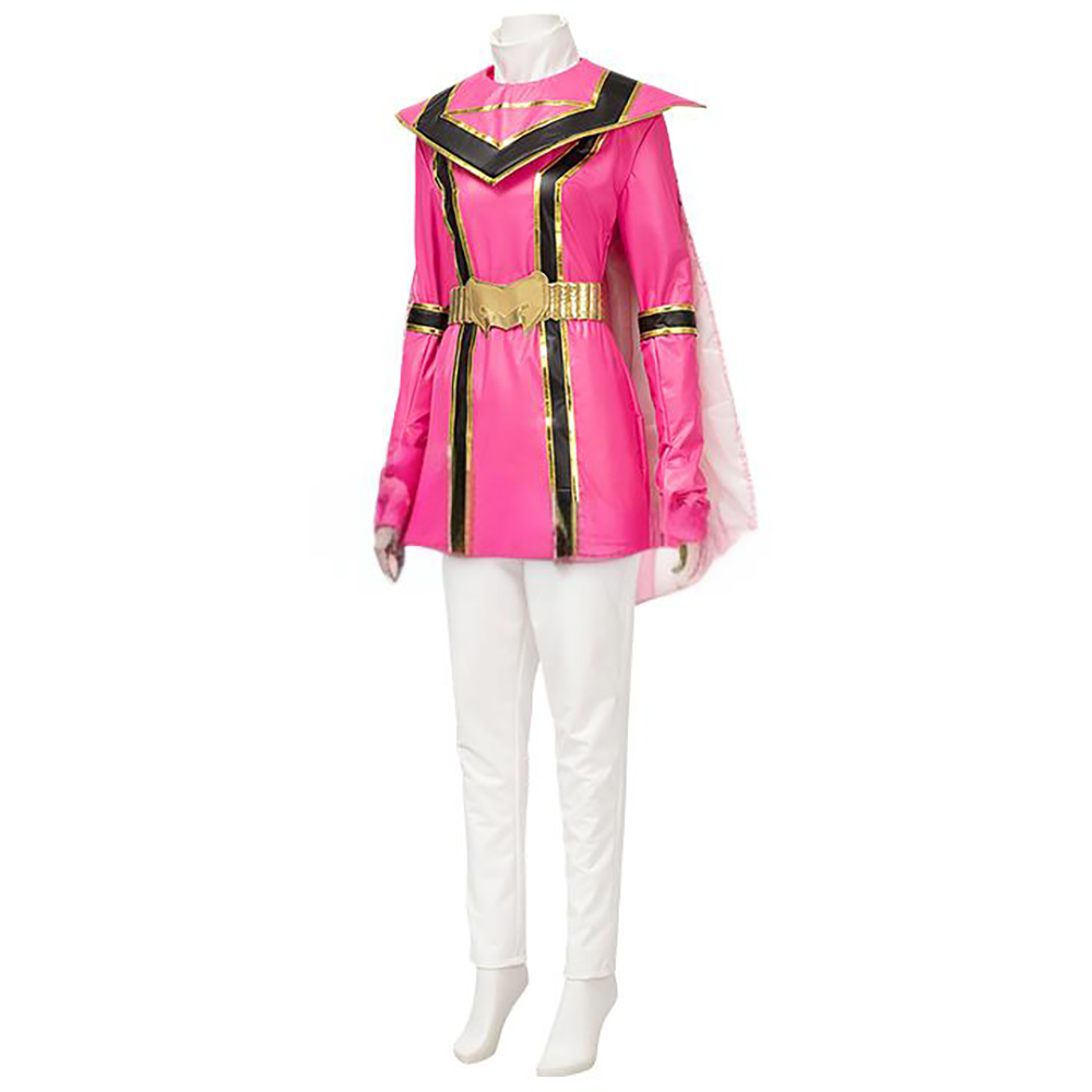 Power Rangers Mystic Force Pink Mystic Ranger Cosplay Costume