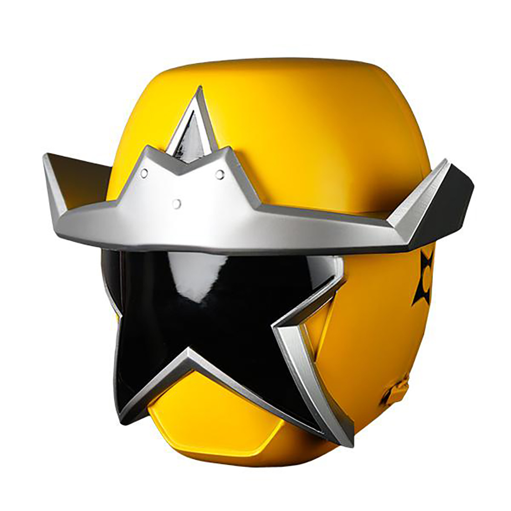 Power Rangers Ninja Steel Ninja Steel Gold Helmet 3D Printed Cosplay Accessory Prop