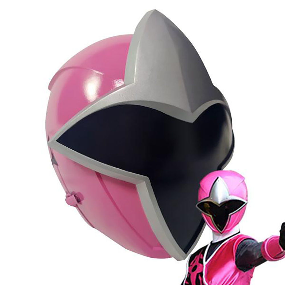 Power Rangers Ninja Steel Ninja Steel Pink Helmet 3D Printed Cosplay Accessory Prop
