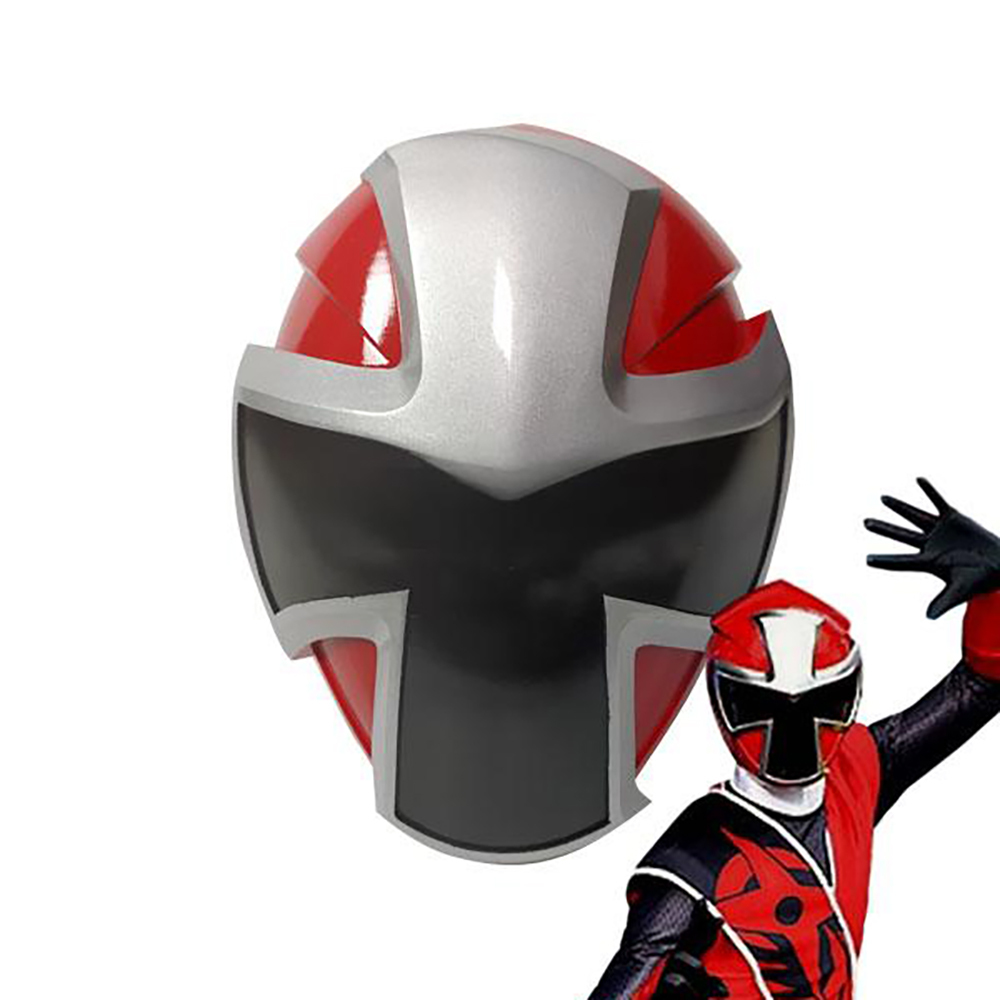 Power Rangers Ninja Steel Ninja Steel Red Helmet 3D Printed Cosplay Accessory Prop