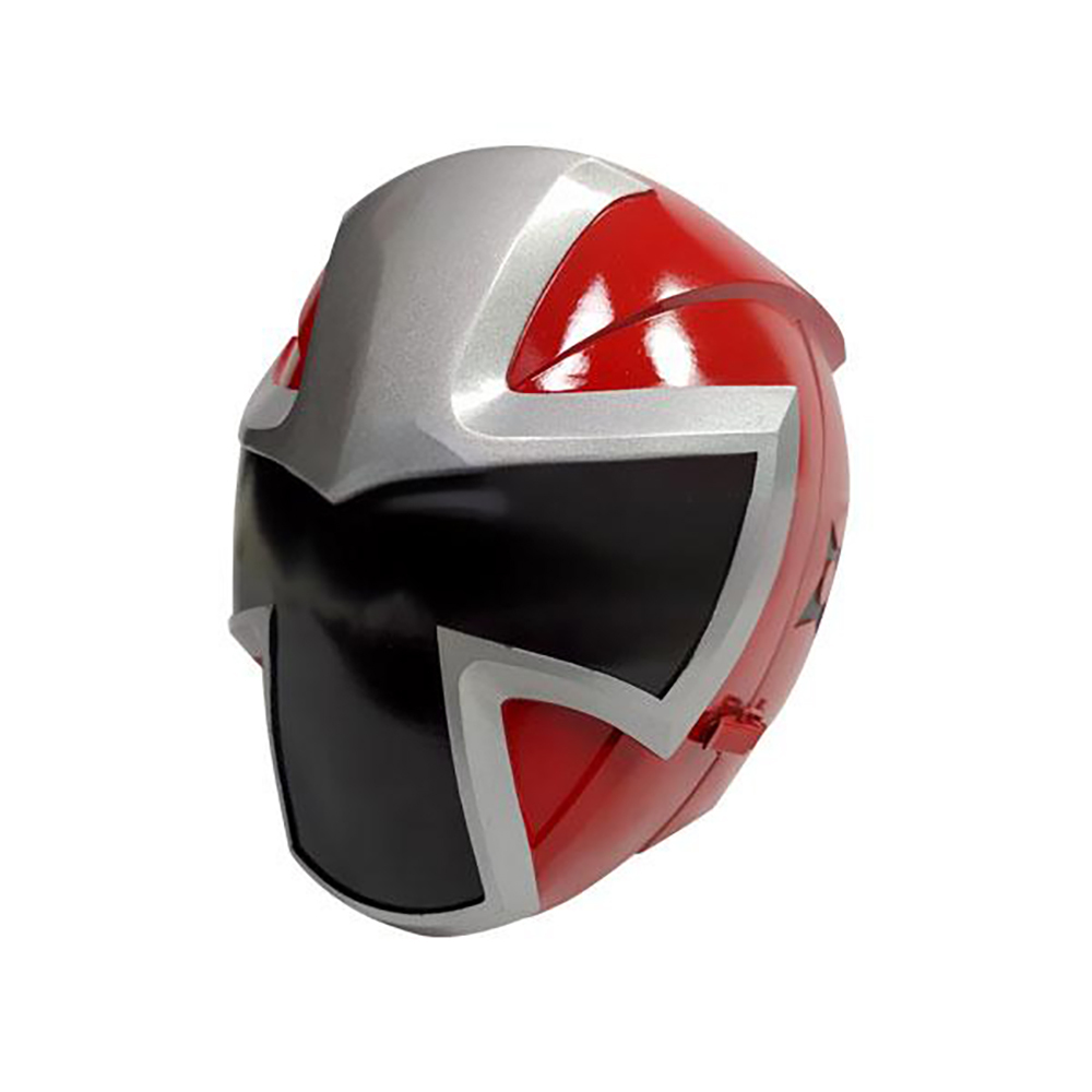 Power Rangers Ninja Steel Ninja Steel Red Helmet 3D Printed Cosplay Accessory Prop
