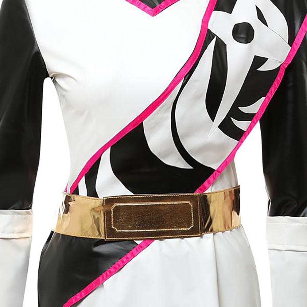 Power Rangers Ninja Steel Ninja Steel White Cosplay Costume