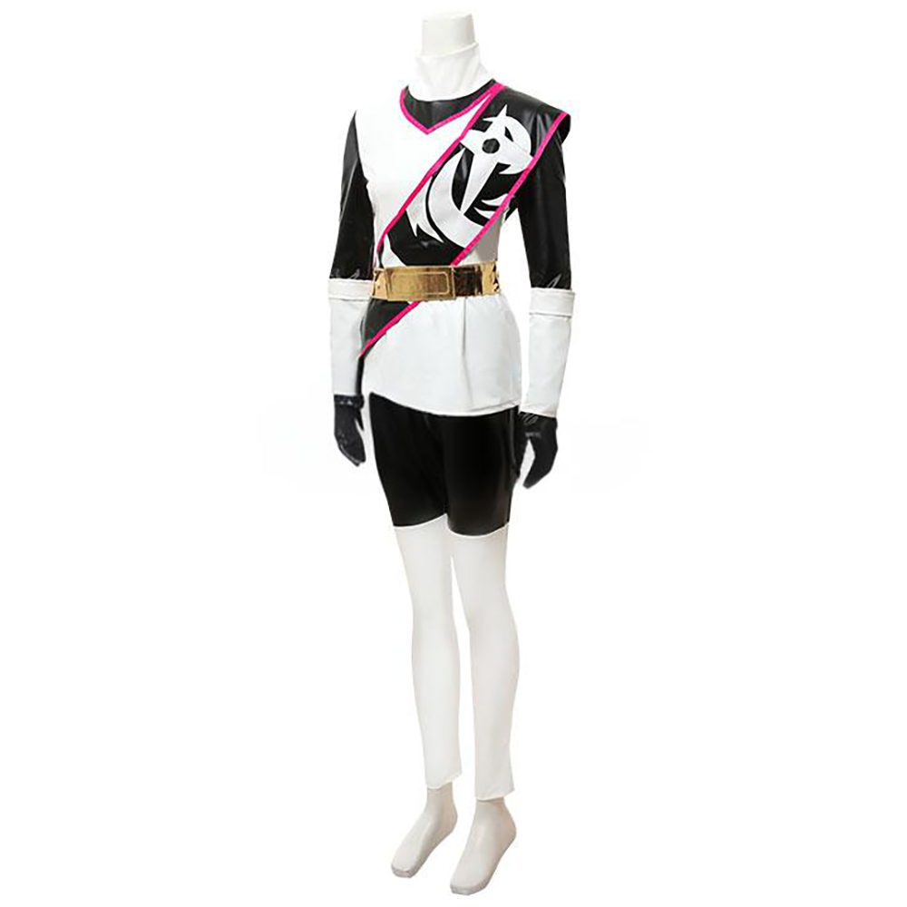 Power Rangers Ninja Steel Ninja Steel White Cosplay Costume