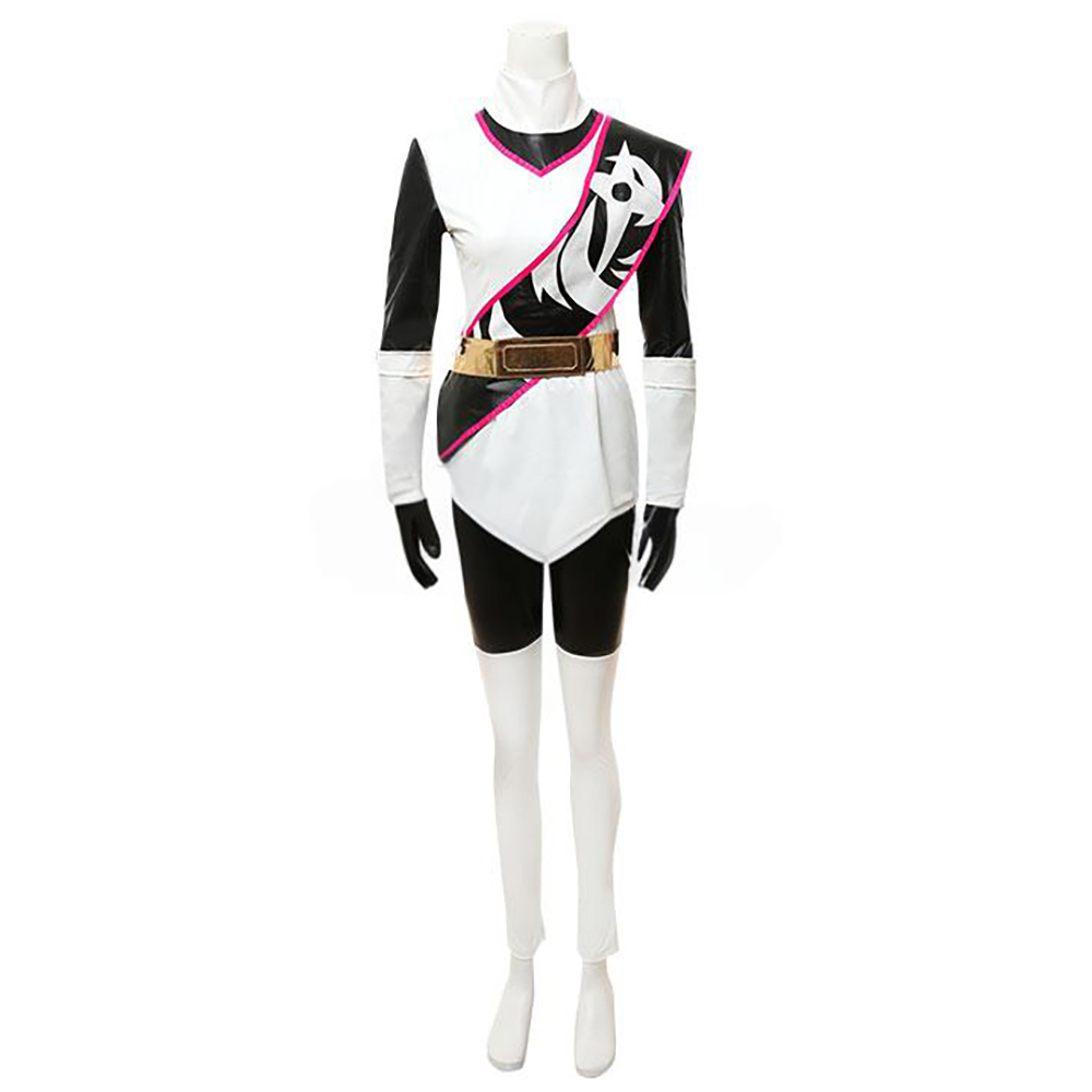Power Rangers Ninja Steel Ninja Steel White Cosplay Costume