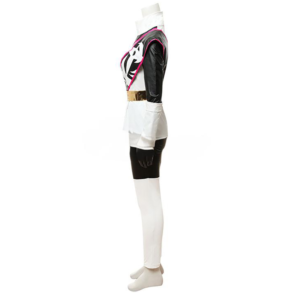 Power Rangers Ninja Steel Ninja Steel White Cosplay Costume
