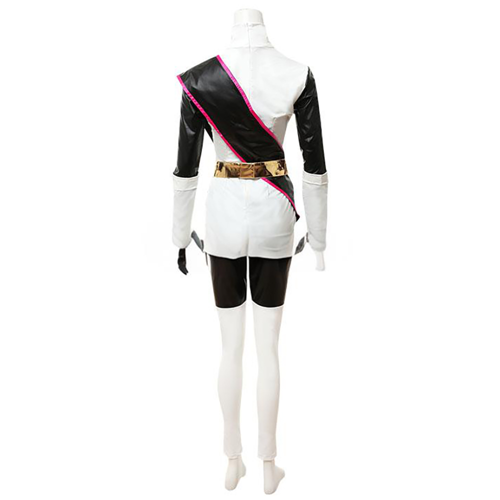 Power Rangers Ninja Steel Ninja Steel White Cosplay Costume