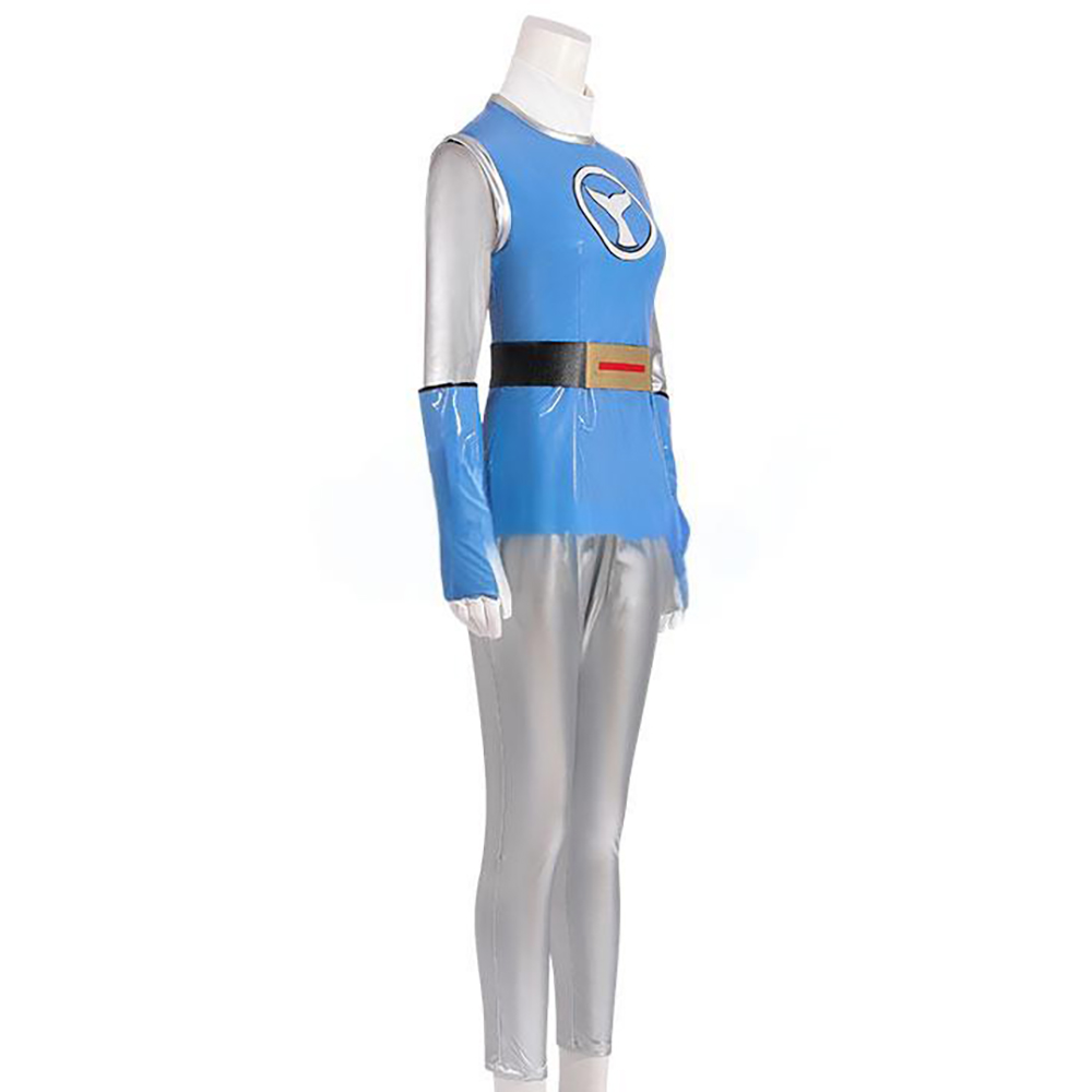 Power Rangers Ninja Storm Blue Wind Ranger Cosplay Costume