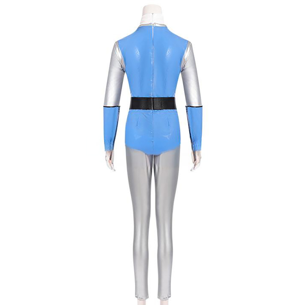 Power Rangers Ninja Storm Blue Wind Ranger Cosplay Costume