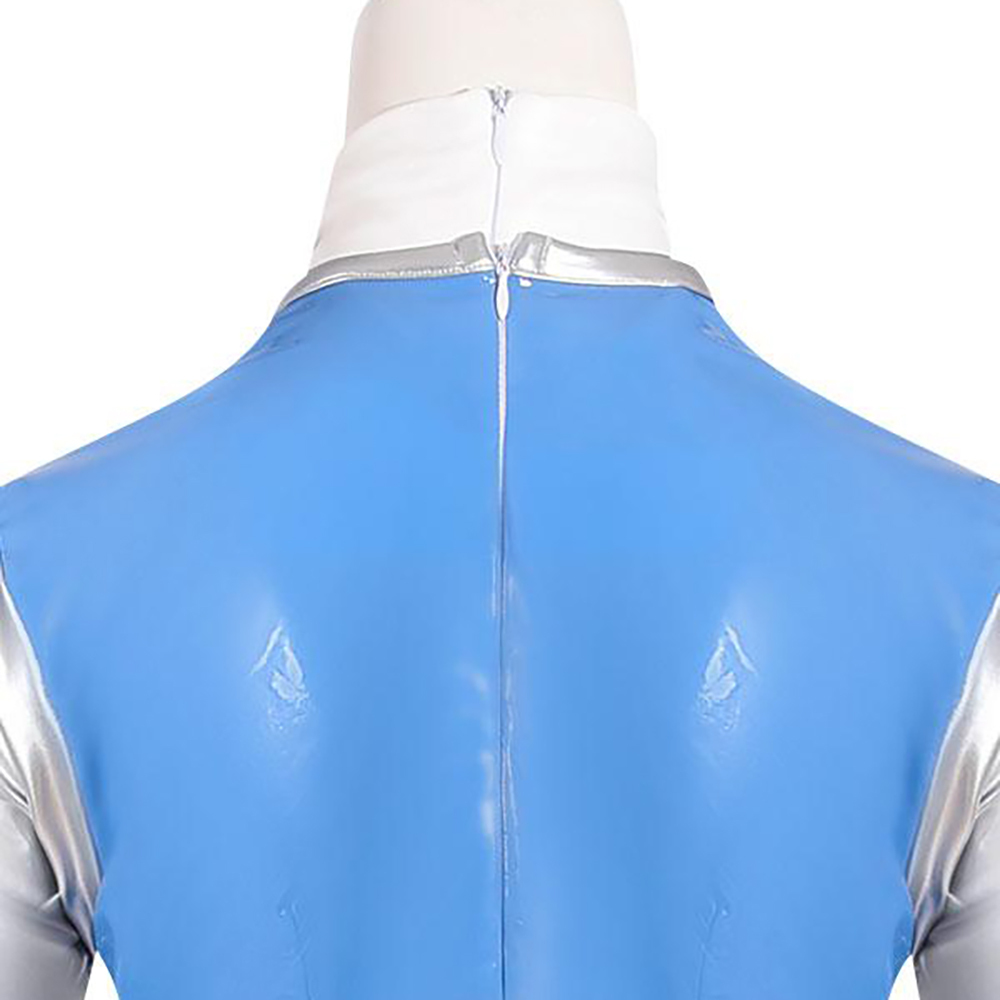 Power Rangers Ninja Storm Blue Wind Ranger Cosplay Costume
