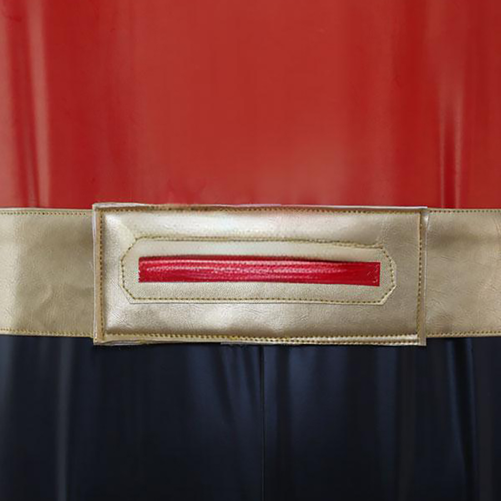 Power Rangers Ninja Storm Crimson Thunder Ranger Cosplay Costume