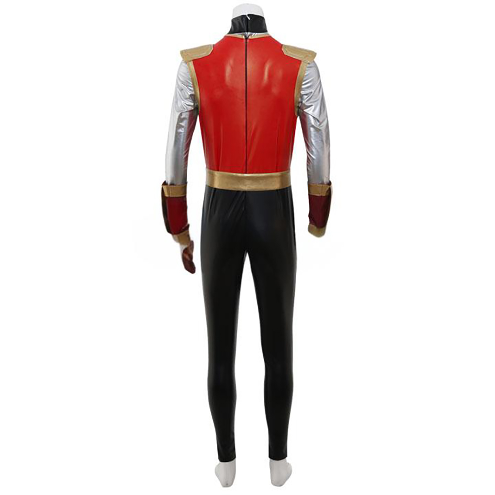 Power Rangers Ninja Storm Crimson Thunder Ranger Cosplay Costume
