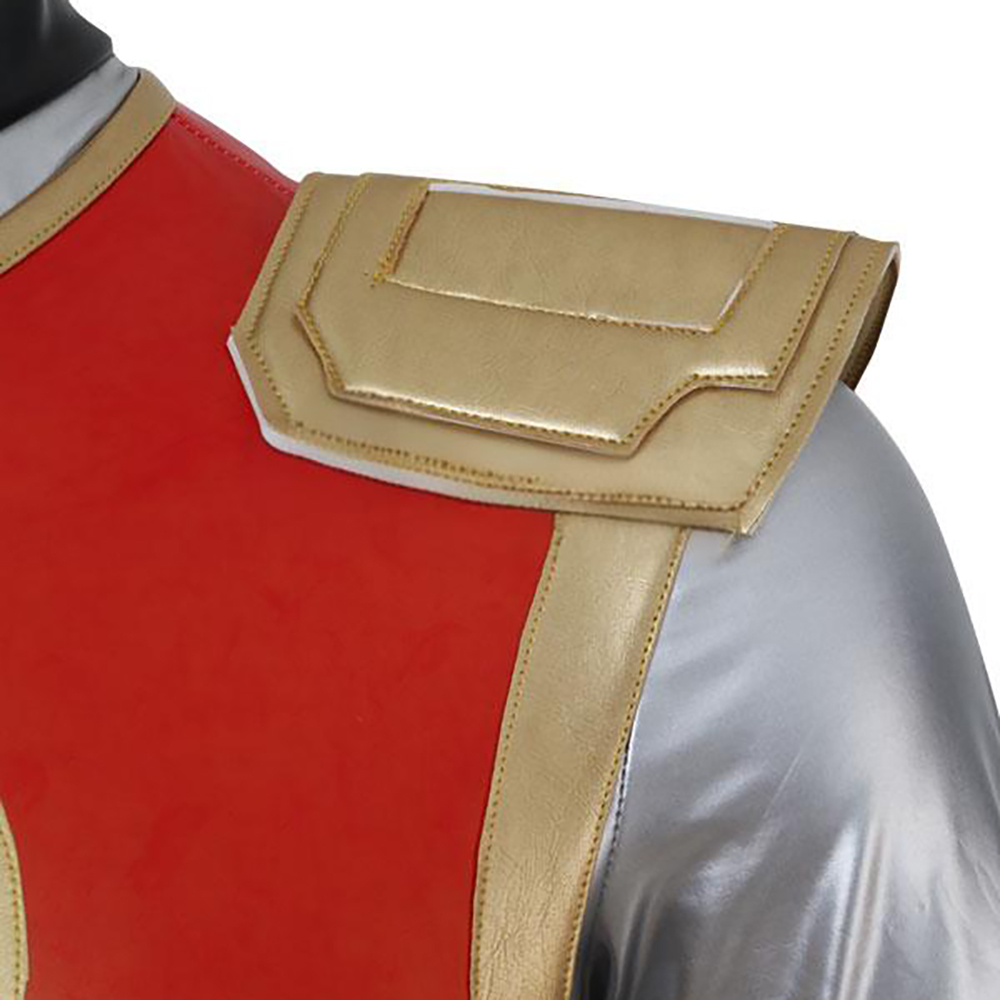 Power Rangers Ninja Storm Crimson Thunder Ranger Cosplay Costume